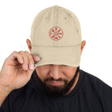 Vegvisir Distressed Dad Hat Hats Viking Warriors