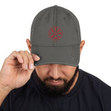 Vegvisir Distressed Dad Hat Hats Viking Warriors