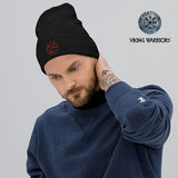Vegvisir Embroidered Beanie beanie hat Viking Warriors