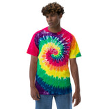Vegvisir Oversized tie-dye t-shirt Clothing Viking Warriors