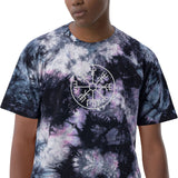 Vegvisir Oversized tie-dye t-shirt Clothing Viking Warriors