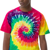 Vegvisir Oversized tie-dye t-shirt Clothing Viking Warriors