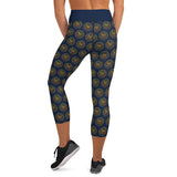 Vegvisir Yoga Capri Leggings leggings Viking Warriors