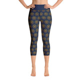 Vegvisir Yoga Capri Leggings leggings Viking Warriors