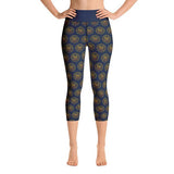 Vegvisir Yoga Capri Leggings leggings Viking Warriors