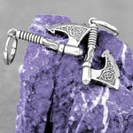 Viking Axe Celtic Knot Earrings earrings Viking Warriors