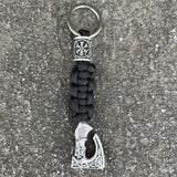 Viking Axe with Runes Beads Key chains Keychains Viking Warriors