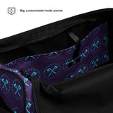 Viking Axes and Runes Duffle Bag Duffel Bags Viking Warriors