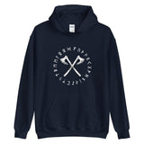 Viking Axes and Runes Hoodie Hoodies Viking Warriors