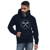 Viking Axes and Runes Hoodie Hoodies Viking Warriors