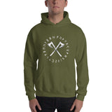 Viking Axes and Runes Hoodie Hoodies Viking Warriors
