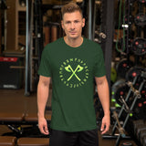 Viking Axes and Runes Unisex T-shirt Shirts & Tops Viking Warriors