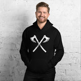 Viking Axes Hoodie Viking Warriors