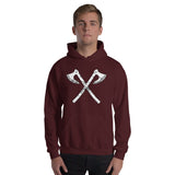 Viking Axes Hoodie Viking Warriors