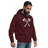 Viking Axes Hoodie Viking Warriors