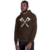 Viking Axes Hoodie Viking Warriors