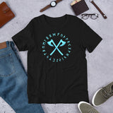 Viking Axes Unisex T-shirt Viking Warriors