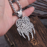 Viking Bear Claw Necklace Necklaces Viking Warriors