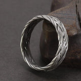 Viking Braided Wedding Rings Rings Viking Warriors
