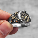 Viking Compass Ring Viking Warriors