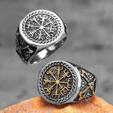 Viking Compass Ring Viking Warriors