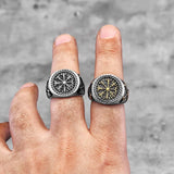 Viking Compass Ring Viking Warriors