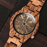 Viking Compass Wooden Watch Watches Viking Warriors