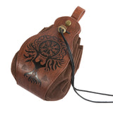Viking Cosplay Leather Coin Pouch Wallets & Money Clips Viking Warriors