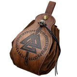 Viking Cosplay Leather Coin Pouch Wallets & Money Clips Viking Warriors