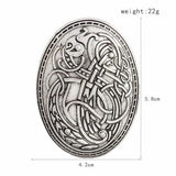 Viking Dragon Brooch Brooches & Lapel Pins Viking Warriors