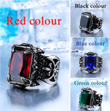 Viking Dragon Claw Zircon Stone Ring Rings Viking Warriors