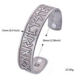 Viking Runes Cuff Bracelet Bracelets Viking Warriors