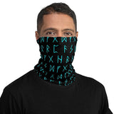 Viking Runes Neck Gaiter Neck Gaiters Viking Warriors