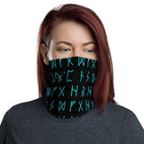 Viking Runes Neck Gaiter Neck Gaiters Viking Warriors