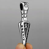Viking Runes Spear Pendant Necklaces Viking Warriors