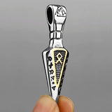 Viking Runes Spear Pendant Necklaces Viking Warriors