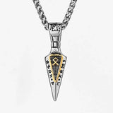 Viking Runes Spear Pendant Necklaces Viking Warriors