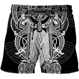 Viking Runes Summer Surfing Shorts Shorts Viking Warriors