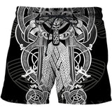 Viking Runes Summer Surfing Shorts Shorts Viking Warriors