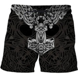 Viking Runes Summer Surfing Shorts Shorts Viking Warriors