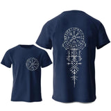 Viking Runic Compass T-shirt Shirts & Tops Viking Warriors