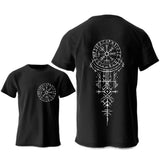 Viking Runic Compass T-shirt Shirts & Tops Viking Warriors