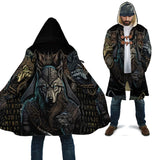 Viking Symbols Hooded Coats coat Viking Warriors