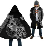 Viking Symbols Hooded Coats coat Viking Warriors