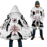 Viking Symbols Hooded Coats coat Viking Warriors