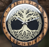 Viking Symbols Wooden Watches jewelry gift set Viking Warriors