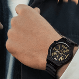 Viking Symbols Wooden Watches jewelry gift set Viking Warriors