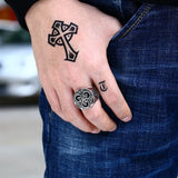 Viking Triquetra Ring Rings Viking Warriors