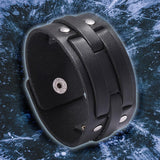 Viking Warrior Leather Cuff Wristband Wristbands Viking Warriors