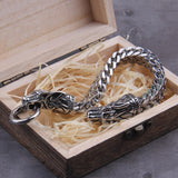 Viking Wolf Fenrir Bracelet Bracelets Viking Warriors